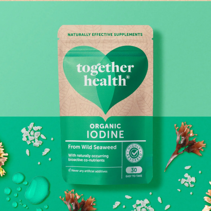 Together Organic Seaweed Iodine Food Supplement Capsules 30s