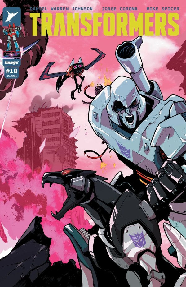 Transformers #18 Cover C 1:10 Karl Kerschl Connecting Variant