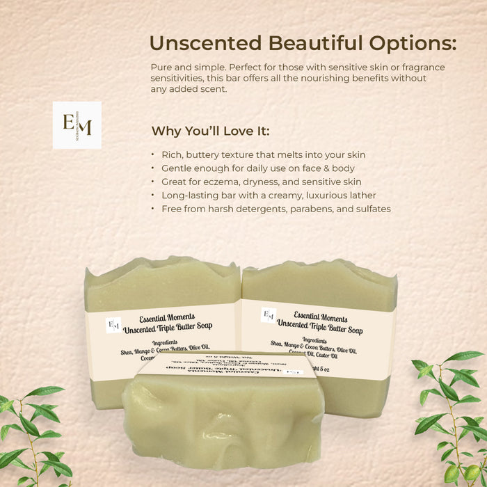 Triple Butter Soaps - Essential Moments