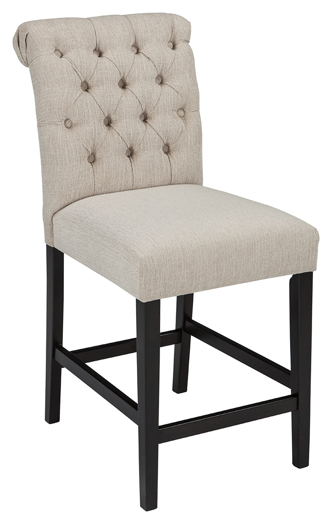 Tripton D530-124 Linen Upholstered Barstool 2CN