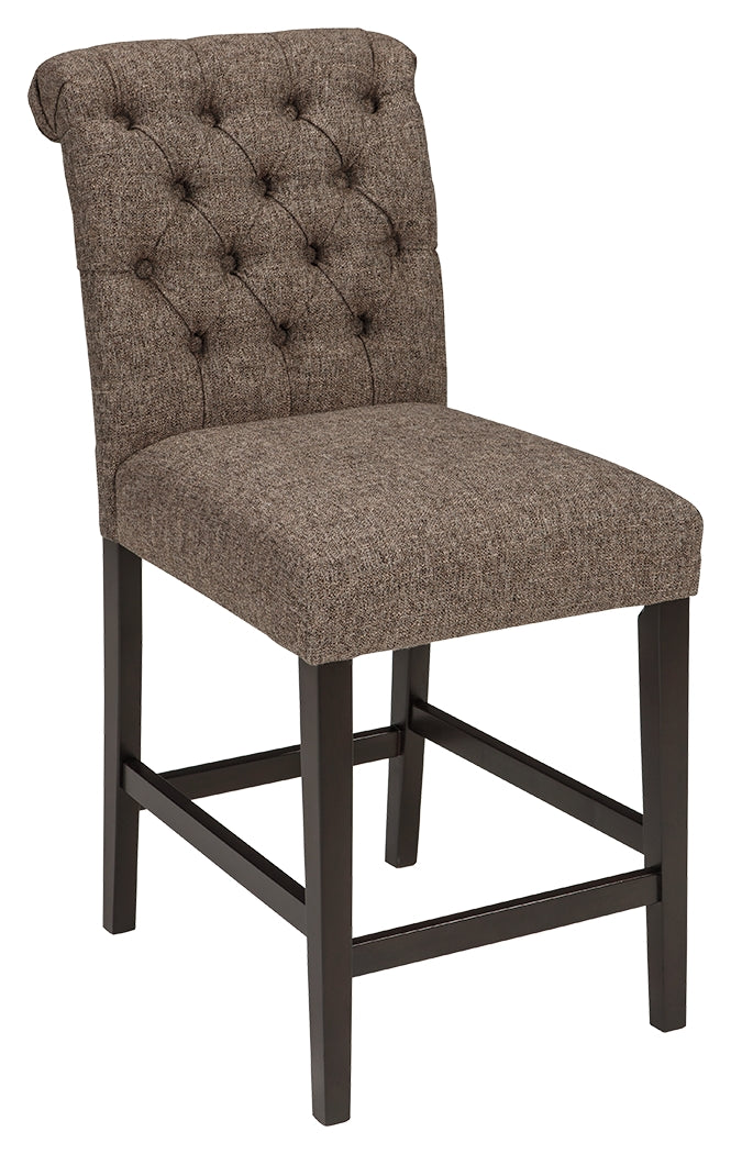 Tripton D530-224 Graphite Upholstered Barstool 2CN