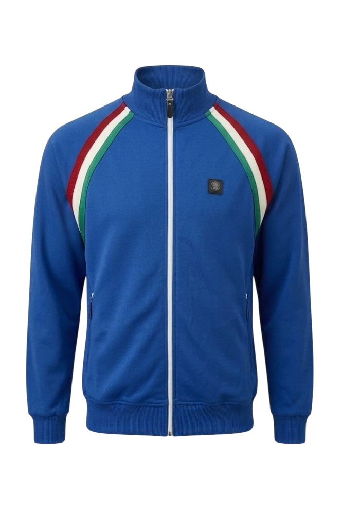 TROJAN RAGLAN TAPED TRACK TOP, ITALIA