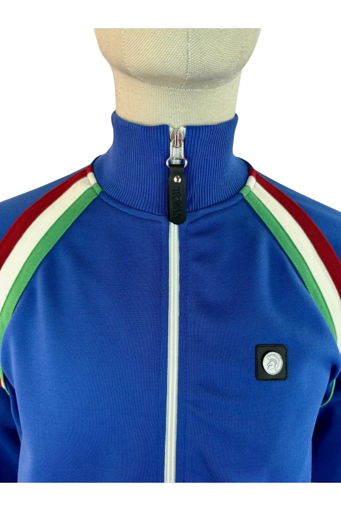 TROJAN RAGLAN TAPED TRACK TOP, ITALIA