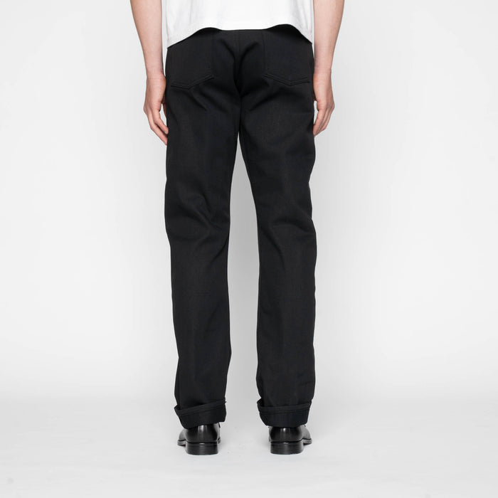True Guy - Selvedge Slacks Black by Naked & Famous Denim