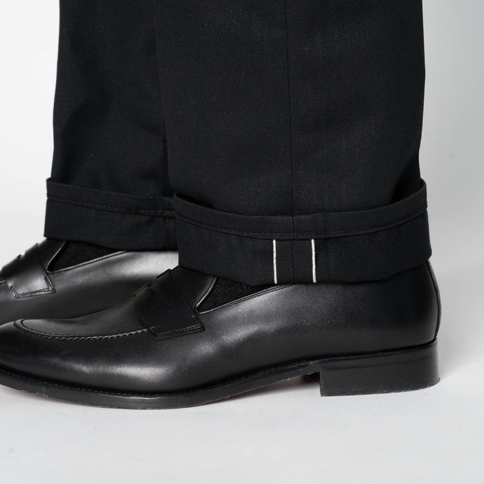 True Guy - Selvedge Slacks Black by Naked & Famous Denim