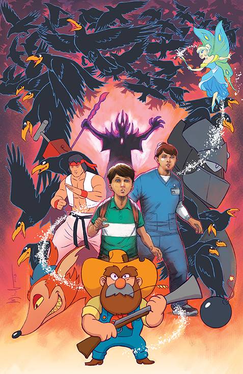 Uncanny Valley #1 Cover C 1:10 Dave Wachter Virgin Variant