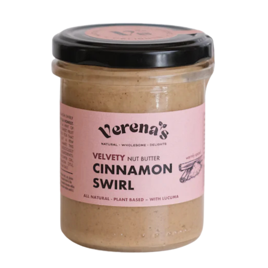 Verena’s Kitchen Cinnamon Swirl Cashew Butter with Cinnamon & Lucuma 190g