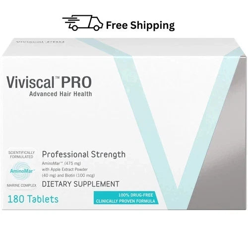 Viviscal Professional Advanced Hair Health Tablets - 180 Count