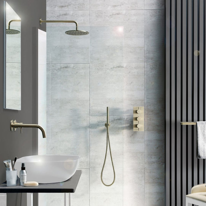 VOS Shower Arm - Brushed Brass Shower Parts JTP