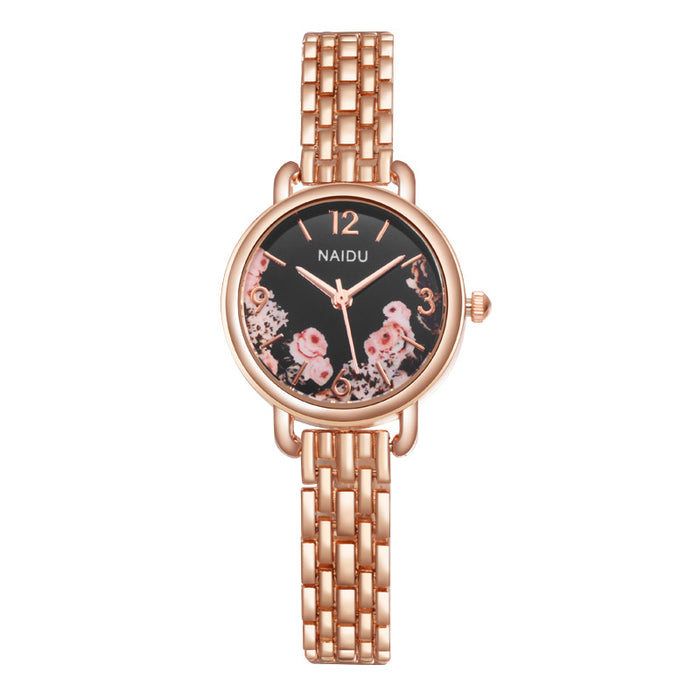 W3345 - Rose gold ladies quartz watch