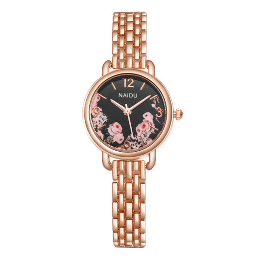 W3345 - Rose gold ladies quartz watch