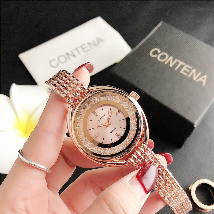 W3779 - Contena Oval Fashion Watch