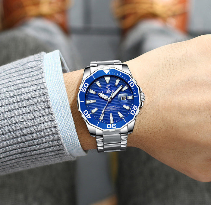 W3842 - Steel Men's Classic Fashion Watch