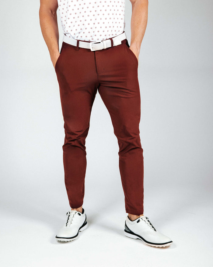 Wine Traditional Pants