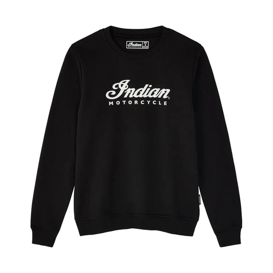Women's Essential Script Logo Sweatshirt, Black