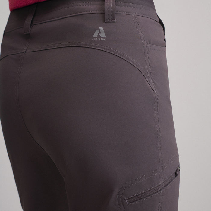 Women's Guide Pro High Rise Pants-Aubergine-4