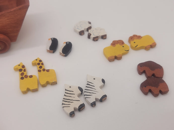 Wooden Noah's Ark Set – by Turtle Bay Miniatures