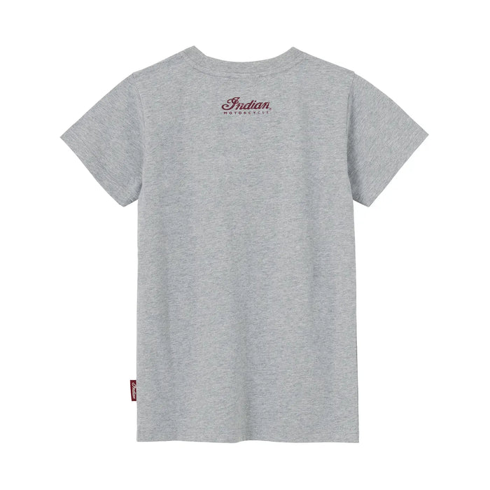 Youth Distressed Headdress Tee, Gray